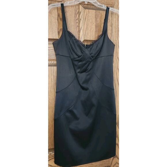 Max And Cleo Black Strapless Mini Dress Party Cocktail Evening Size 10 - Picture 1 of 7